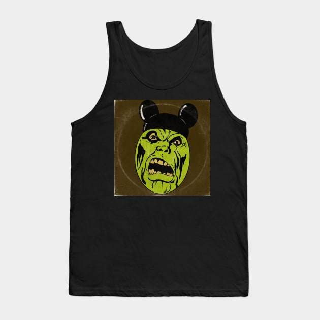 Screaming Green Ogre Tank Top by IcarusPoe